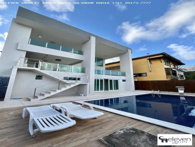 Casa para Locao, em Salvador, bairro Alphaville Ii, 4 dormitrios, 6 banheiros, 3 sutes, 3 vagas